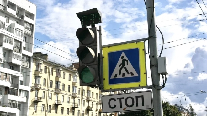 В Петербурге появились новые светофоры в Кировском и Калининском районах