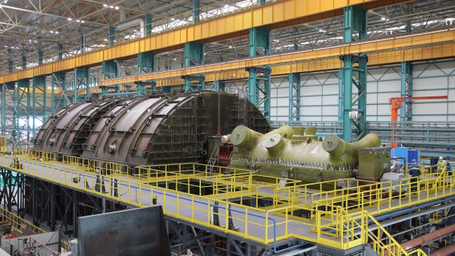 "Силовые машины" завершили испытания первой российской тихоходной турбины для АЭС
