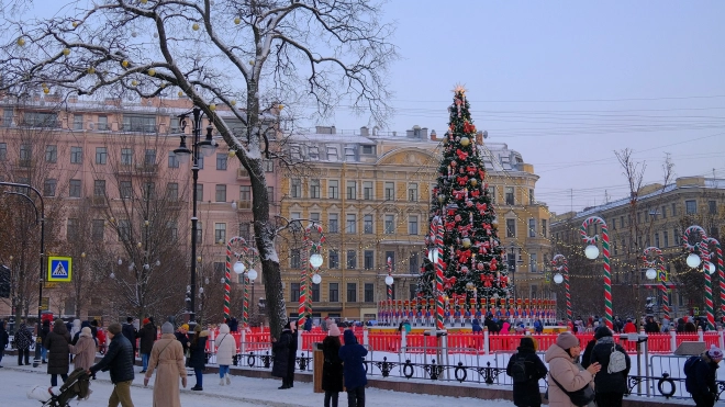Петербургскую Рождественскую ярмарку посетили более 1,3 млн человек