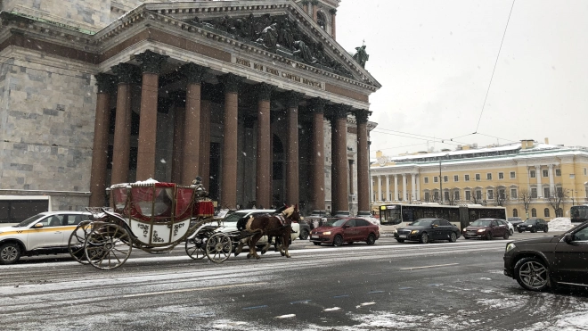 Температура воздуха в Петербурге 24 декабря превысит климатическую норму