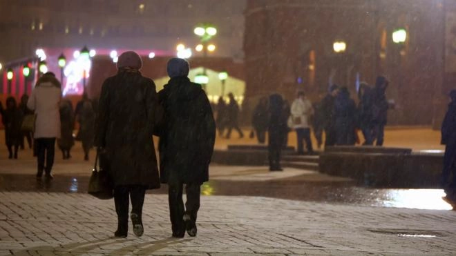 Небольшой снег и мороз придут в Петербург 7 января 
