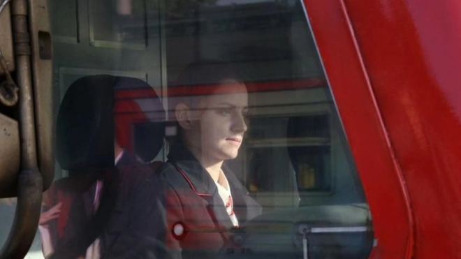 Первая женщина-машинист ОЖД отправилась в самостоятельный рейс с Витебского вокзала
