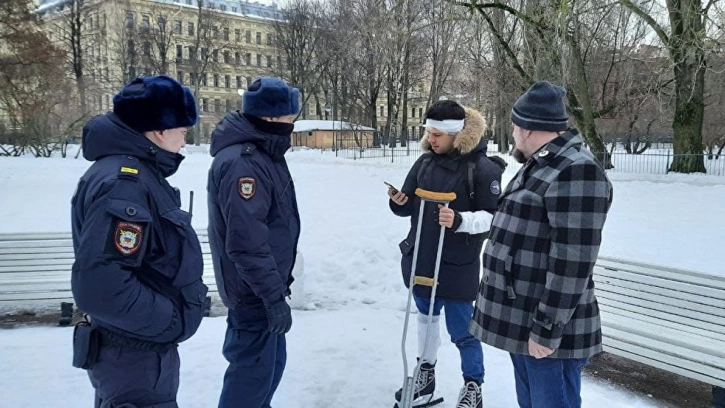 Полиция задержала Красимира Врански у здания Смольного