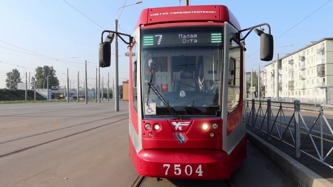 Маршрут трамвая №7 продлевается до станции метро "Ладожская"
