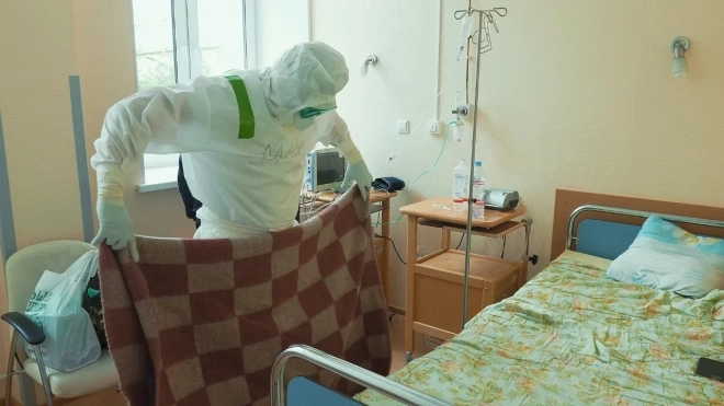 До конца недели в Петербурге развернут дополнительные койки для ковид-пациентов 
