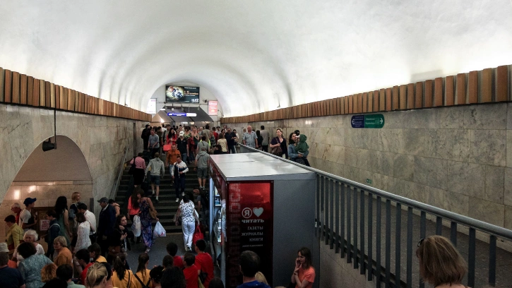 Вестибюль станции "Площадь Восстания" открыли для выхода на Московский вокзал 