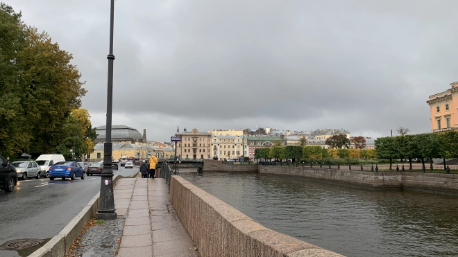 В Петербурге 7 октября местами пройдут дожди