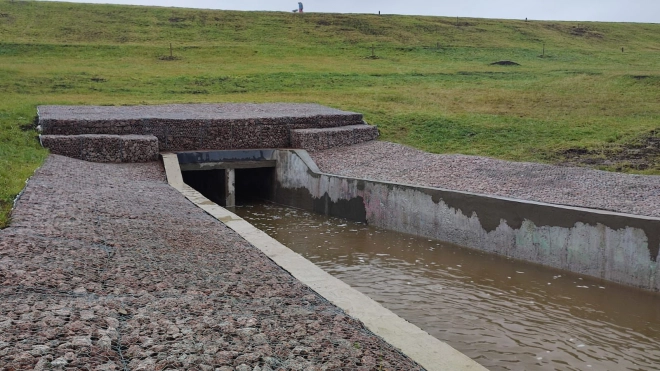 Завершен капитальный ремонт гидротехнического сооружения на Кузьминском водохранилище