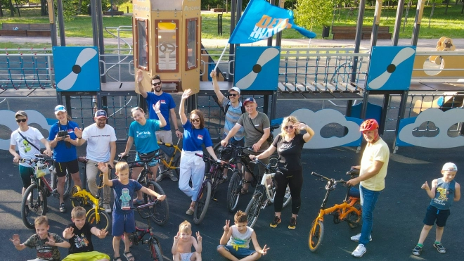 В Петербурге 18 сентября состоится благотворительный велопробег "Дети ждут"