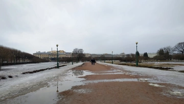 Впервые с начала зимы Петербург пережил абсолютно ...
