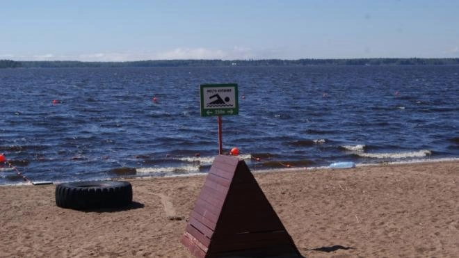 МЧС назвало ещё 8 пляжей Ленобласти, пригодных для купания 