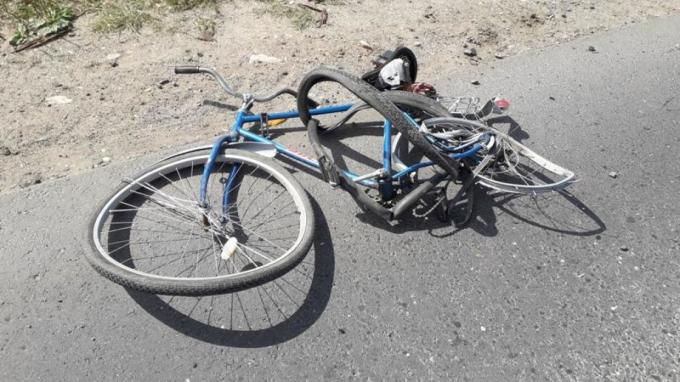 Daewoo Nexia сбила 10-летнюю велосипедистку в Отрадном