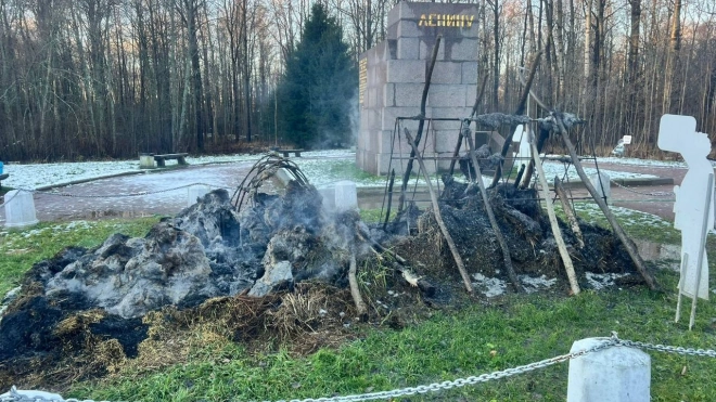 Пожар в музее "Шалаш Ленина" в Сестрорецке обернулся уголовным делом