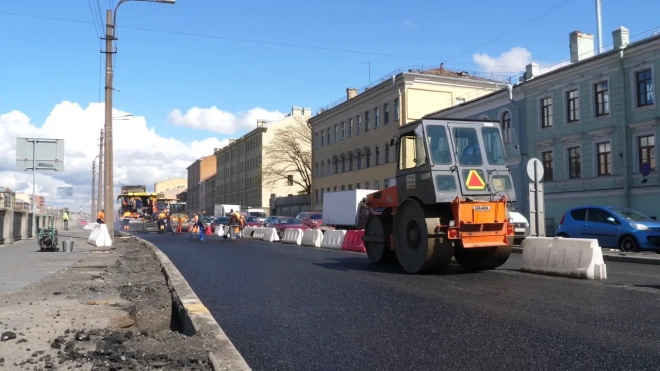 До конца декабря отремонтируют 140 км петербургских улиц