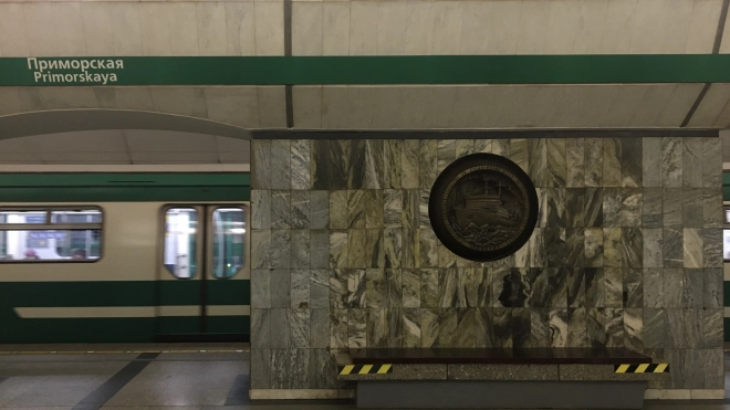 Первая "оплата лицом" может появиться на станции метро "Приморская"