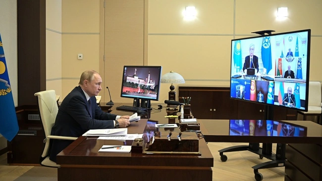 Путин: миротворческий контингент ОДКБ будет безусловно выведен из Казахстана