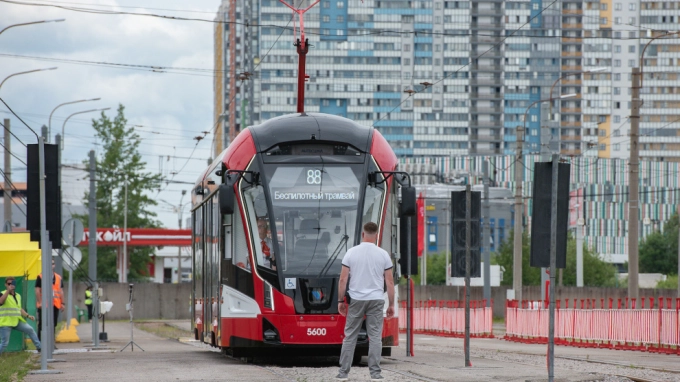 Работу беспилотных трамваев будут тестировать в Петербурге