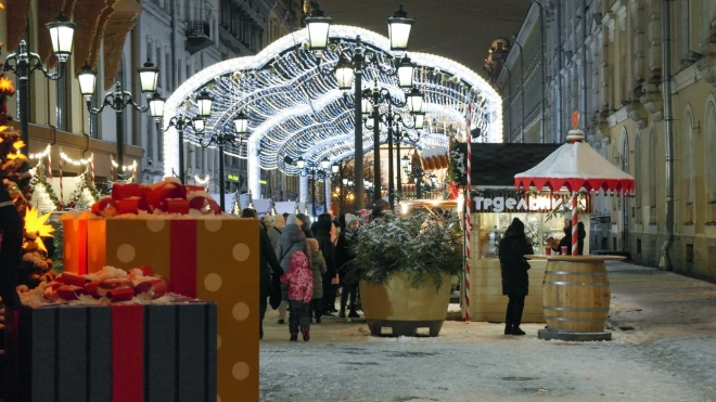 Смольный потратит на Рождественскую ярмарку более 60 млн рублей