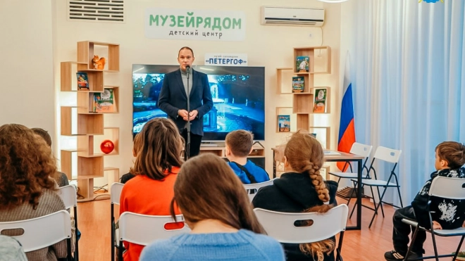 В Мелитополе музей-заповедник "Петергоф" открыл детский центр