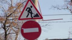 Движение на Пулковском шоссе ограничено с 13 апреля