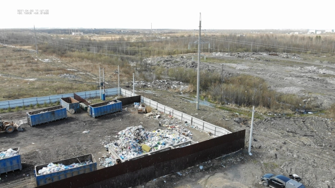 Жители Красносельского района жалуются на свалку