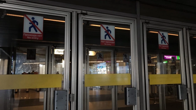 Вестибюль станции метро "Московская" с 7 февраля закроют на капремонт