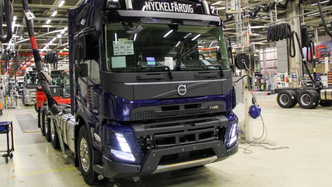 Volvo Truck в 2022 году начнет выпуск в России электрических грузовиков 