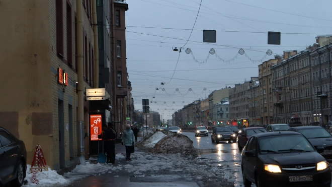 Петербург 28 февраля находится в полосе атмосферного фронта