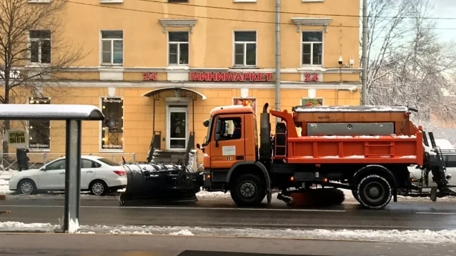 На вывоз снега из семи районов Петербурга предстоящей зимой готовы направить 310 млн рублей  