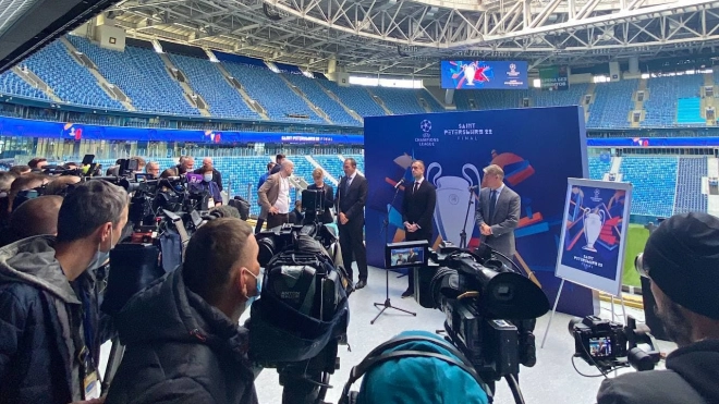 В Петербург прибыли представители УЕФА в рамках подготовки к матчу Лиги чемпионов