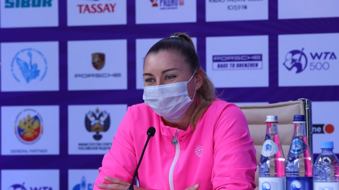 Вера Звонарева обыграла Родионову в первом раунде турнира St. Petersburg Ladies Trophy