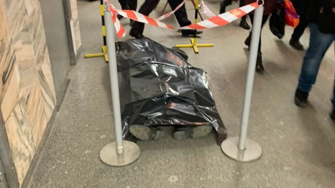 Пассажир скончался на станции метро "Улица Дыбенко"