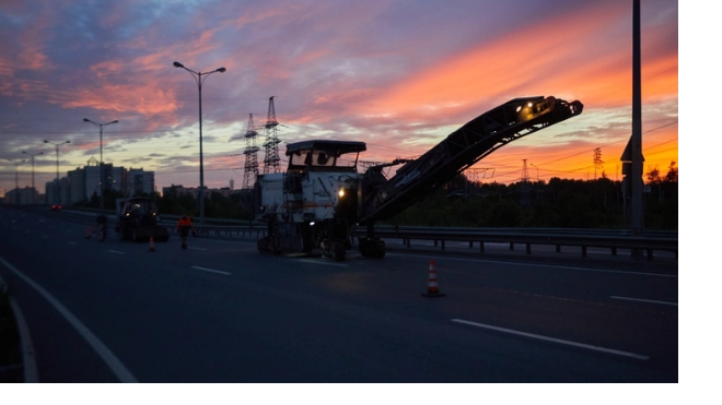 Дорожники приступили к ремонту Колтушского шоссе 
