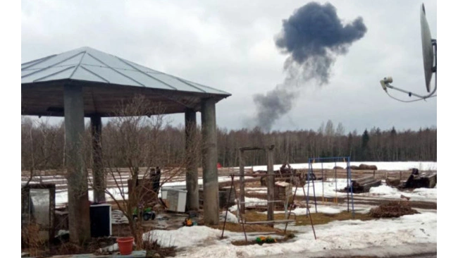 Истребитель МиГ-31 потерпел крушение в Ленобласти