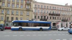 Петербургские троллейбусы сменят маршруты во время репетиций парада Победы