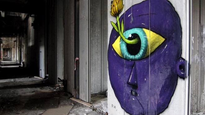 Уличный художник Саша Блот: "Я хожу рисовать на улицу ради глотка свободы"