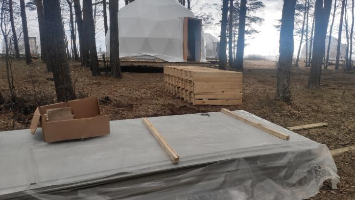 Жители Выборгского района Ленобласти возмущены строительством на территории заказника “Кюррениеми”