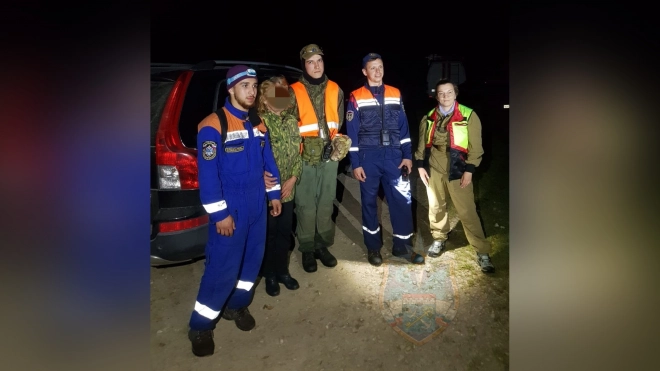 Спасатели Ленобласти и поисковые отряды искали потерявшуюся в лесу женщину 3 дня
