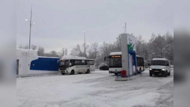 В Волховском районе впервые начнут курсировать автобусы на метане