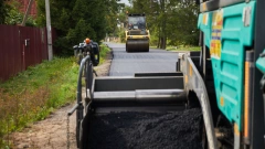 "Ленавтодор" завершил ремонт Ульяновского шоссе в Тосненском районе