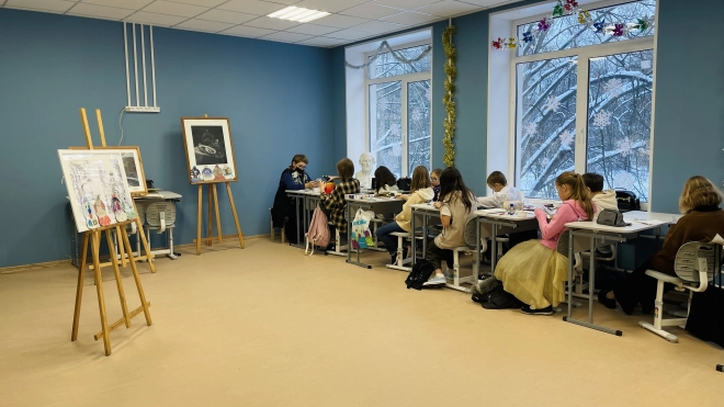 В Красногвардейском районе открыли Художественное отделение "Охтинского центра эстетического воспитания"