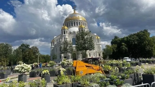 Сад-трансформер открыли в Кронштадте