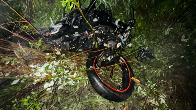 В ДТП на дороге "Гатчина-Куровицы" погиб 28-летний байкер