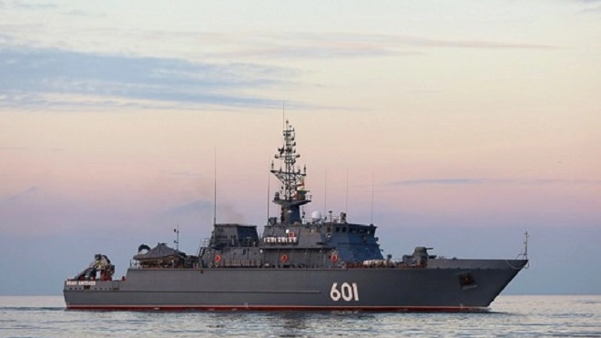 Россия отправила в Средиземное море минный тральщик "Иван Антонов"