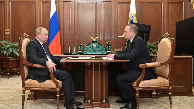Владимир Путин встретился с губернатором Петербурга