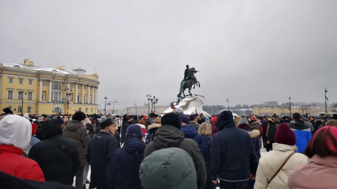 Что известно об уголовных делах после митинга 23 января в Петербурге