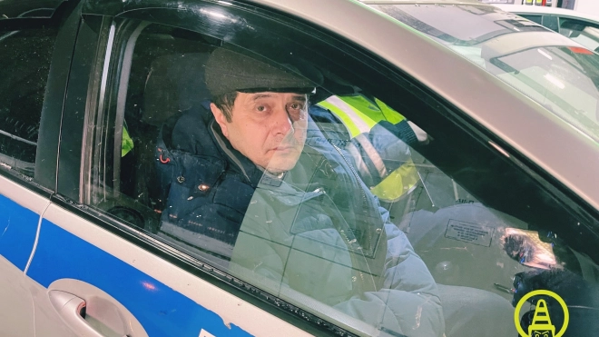 В Приморском районе пьяный водитель не смог убежать от сотрудников ДПС