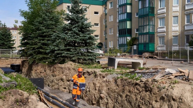 В Пушкине обновили более 11 тыс. метров тепловых сетей