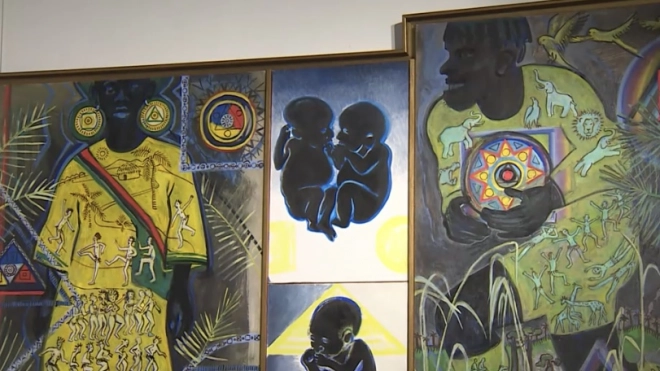 Выставка "Сны о Нигерии" открылась на Васильевском острове в Артмузе 