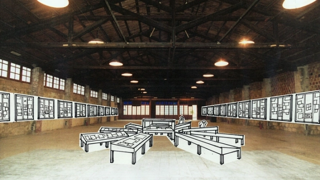 В Главном штабе Эрмитажа открыли инсталляцию Ильи и Эмилии Кабаковых
